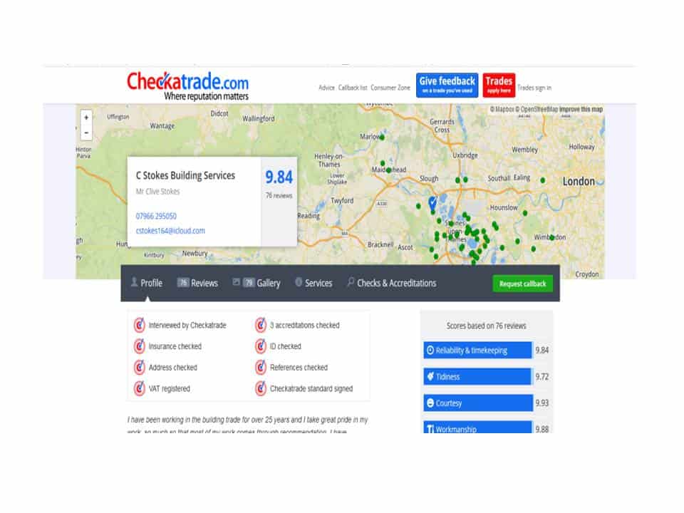 Checkatrade Profile A