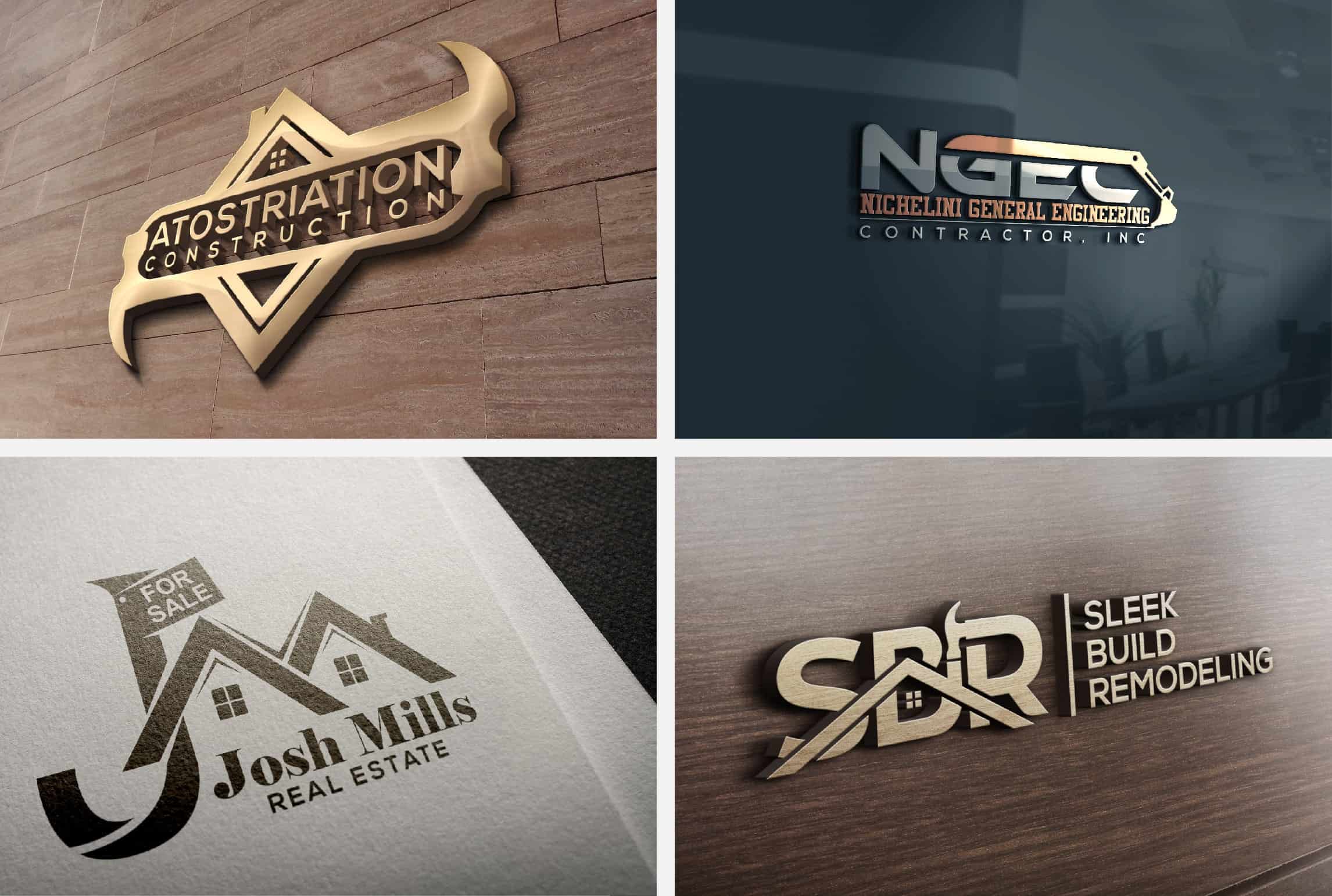 Logo Examples 2 tradesman logo design